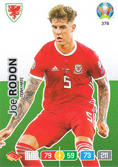 Joe Rodon Wales Panini UEFA EURO 2020#378